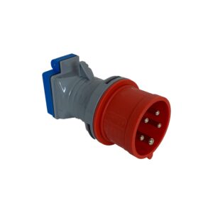 Adapteri CEE 16A red-schuko