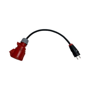 Adapteri schuko-CEE16A red