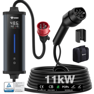 GONEO latausjohto 11kW Type2, voimavirta, safe-plug